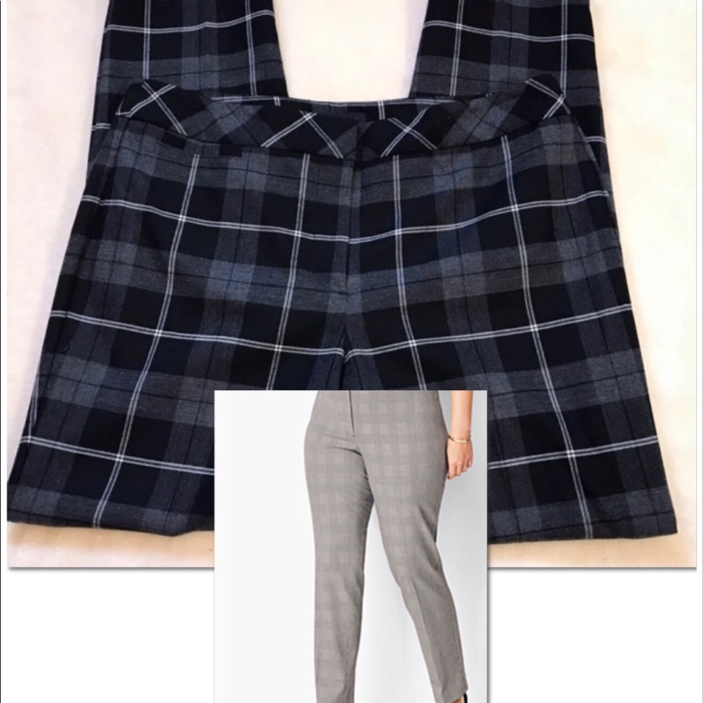 Talbots Heritage Plaid Checkered Ankle Pants